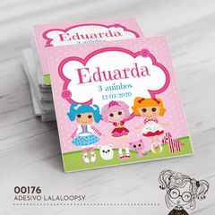 Adesivo Personalizado Lalaloopsy - 00176 - comprar online