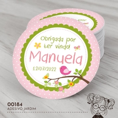 Adesivo Personalizado Jardim - 00184