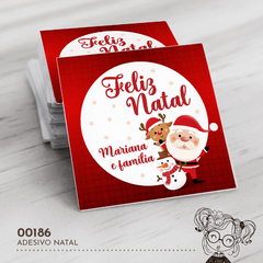 Adesivo Personalizado Natal - 00186 - comprar online