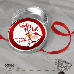 Latinha Personalizada Natal - 00186 - comprar online