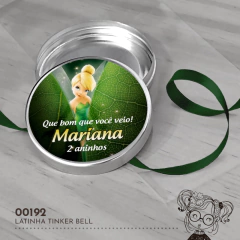 Latinha Personalizada Tinker Bell - 00192 - comprar online