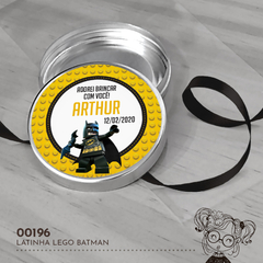 Latinha Personalizada Lego Batman - 00196 - comprar online