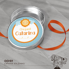 Latinha Personalizada Solzinho - 00197 - comprar online
