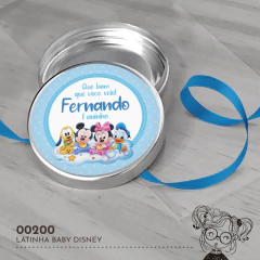 Latinha Personalizada Baby Disney - 00200 - comprar online