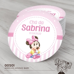 Adesivo Personalizado Minnie Baby - 00201