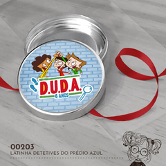 Latinha Personalizada Detetives do Prédio Azul - 00203 - comprar online
