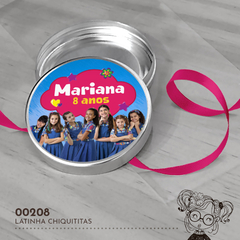 Latinha Personalizada Chiquititas - 00208 - comprar online