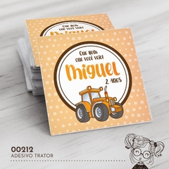 Adesivo Personalizado Trator - 00212 - comprar online