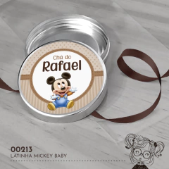 Latinha Personalizada Mickey Baby - 00213 - comprar online