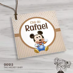 Tag Personalizada Mickey Baby - 00213 - comprar online