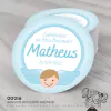 Adesivo Personalizado Batizado Anjinho - 00216