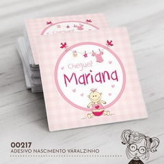 Adesivo Personalizado Nascimento Varalzinho - 00217 - comprar online