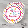Adesivo Personalizado Bolinhas Coloridas - 00222