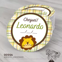 Adesivo Personalizado Leãozinho - 00226