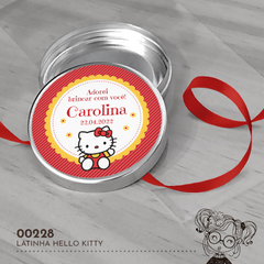 Latinha Personalizada Hello Kitty - 00228 - comprar online