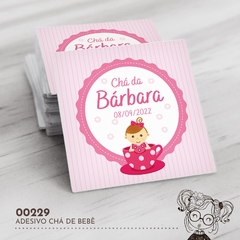Adesivo Personalizado Chá de Fraldas - 00229 - comprar online