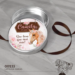 Latinha Personalizada Haras - 00233 - comprar online