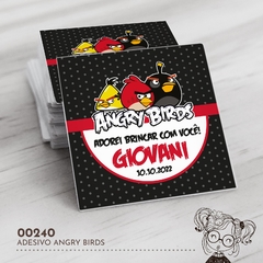 Adesivo Personalizado Angry Birds - 00240 - comprar online