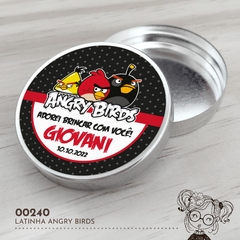 Latinha Personalizada Angry Birds - 00240