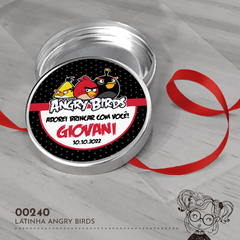 Latinha Personalizada Angry Birds - 00240 - comprar online