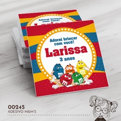 Adesivo Personalizado M & M - 00245 - comprar online