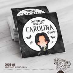 Adesivo Personalizado Wandinha - 00248 - comprar online