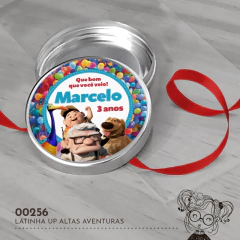 Latinha Personalizada Up Altas Aventuras - 00256 - comprar online