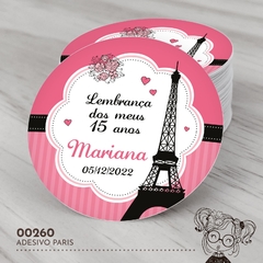 Adesivo Personalizado Paris - 00260
