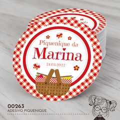 Adesivo Personalizado Piquenique - 00263