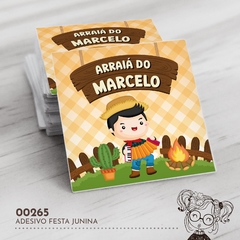 Adesivo Personalizado Festa Junina - 00265 - comprar online