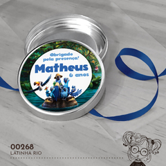 Latinha Personalizada Rio - 00268 - comprar online