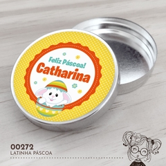 Latinha Personalizada Páscoa - 00272