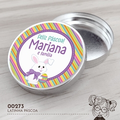 Latinha Personalizada Páscoa - 00273