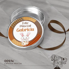 Latinha Personalizada Páscoa - 00274 - comprar online