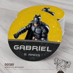 Adesivo Personalizado Batman - 00281