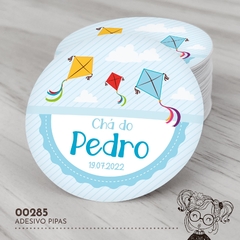 Adesivo Personalizado Pipas - 00285