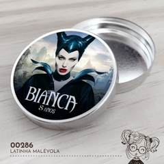 Latinha Personalizada Malévola - 00286