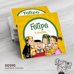 Adesivo Personalizado Turma do Chaves - 00290 - comprar online