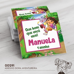 Adesivo Personalizado Dora Aventureira - 00291 - comprar online
