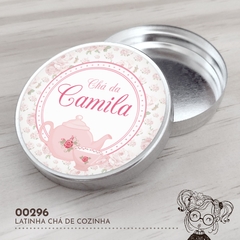 Latinha Personalizada Chá de Cozinha - 00296