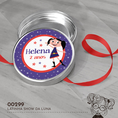 Latinha Personalizada Show da Luna - 00299 - comprar online