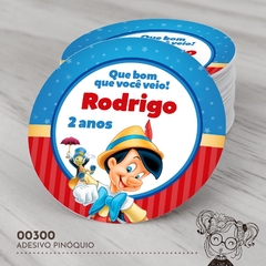 Adesivo Personalizado Pinóquio - 00300