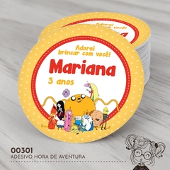Adesivo Personalizado Hora de Aventura - 00301