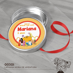 Latinha Personalizada Hora de Aventura - 00301 - comprar online