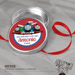 Latinha Personalizada Thomas e Amigos - 00302 - comprar online