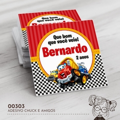 Adesivo Personalizado Chuck e Amigos - 00303 - comprar online