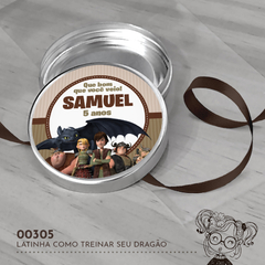 Latinha Personalizada Como Treinar seu Dragão - 00305 - comprar online