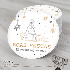 Adesivo Natal - 00312