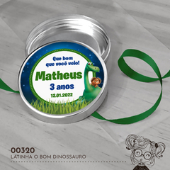 Latinha Personalizada O Bom Dinossauro - 00320 - comprar online