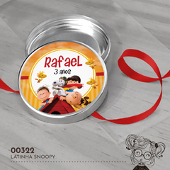 Latinha Personalizada Snoopy - 00322 - comprar online